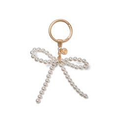 Bogg'd & Charmed - White Pearl Bow