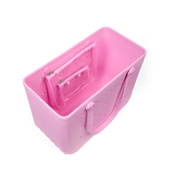 Original Bogg Bag - Cut Out Heart Pink Taffy