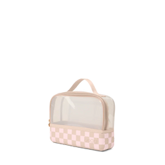 Boggs N' Ends - Checkered Linen/ Pink Marshmallow