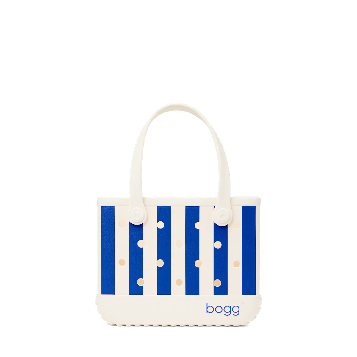Bitty Bogg Bag - Mykonos Blue Stripe