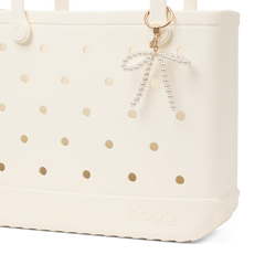 Bogg'd & Charmed  - White Pearl Bow